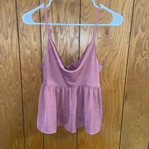 Dusty pink, American eagle shirt. Size small